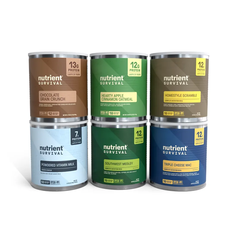 Nutrient Survival 14 day emergency food kit