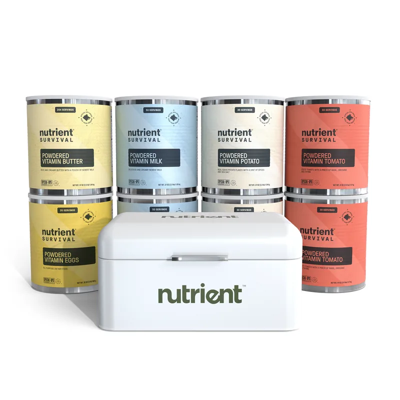 Nutrient Survival kitchen basics kit with bread tin
