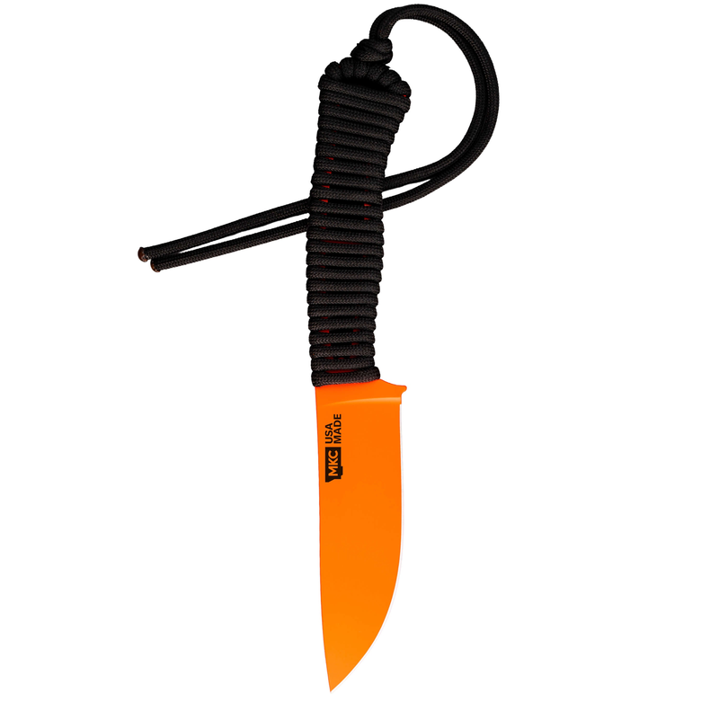Stoned Goat 2.0, blaze orange Cerakote by Montana Knife Company