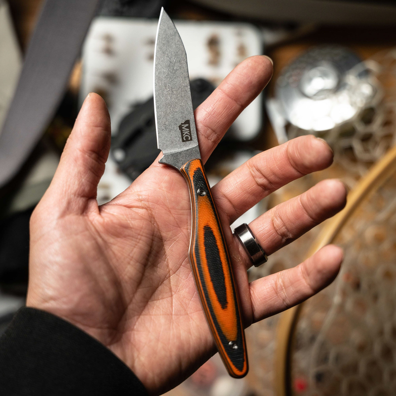 Westslope, orange and black by Montana Knife Company